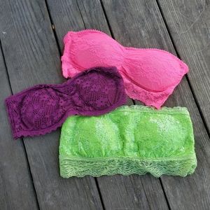 SOLD - Bundle of Bandeaus